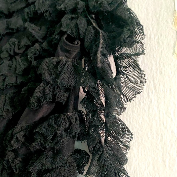 JEAN PAUL GAULTIER MAILLE MESH RUFFLE TOP, SIZE M - Picture 7 of 7